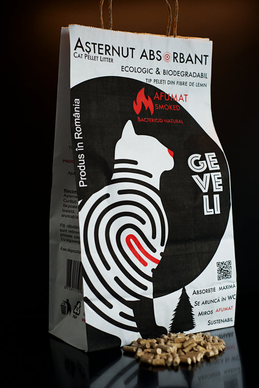 Asternut absorbant pentru litiera AFUMAT