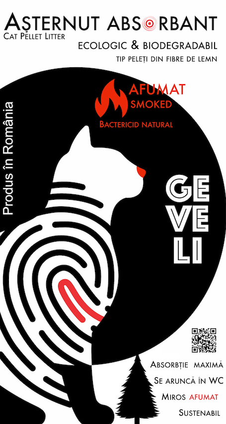 Asternut absorbant pentru litiera AFUMAT