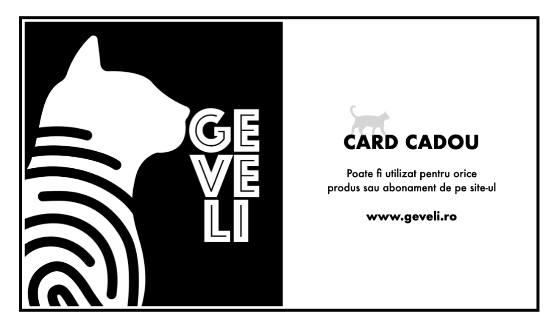 Card cadou GEVELI